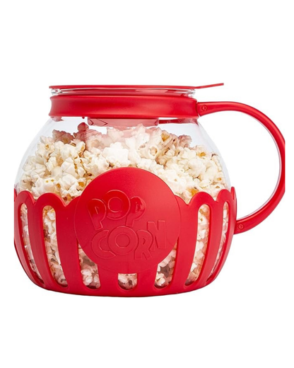 Ecolution 3-Quart Micro-Pop Glass Popcorn Maker